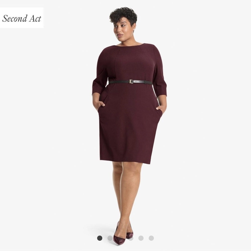 Women's MM Lafleur Claret Esuko Dress